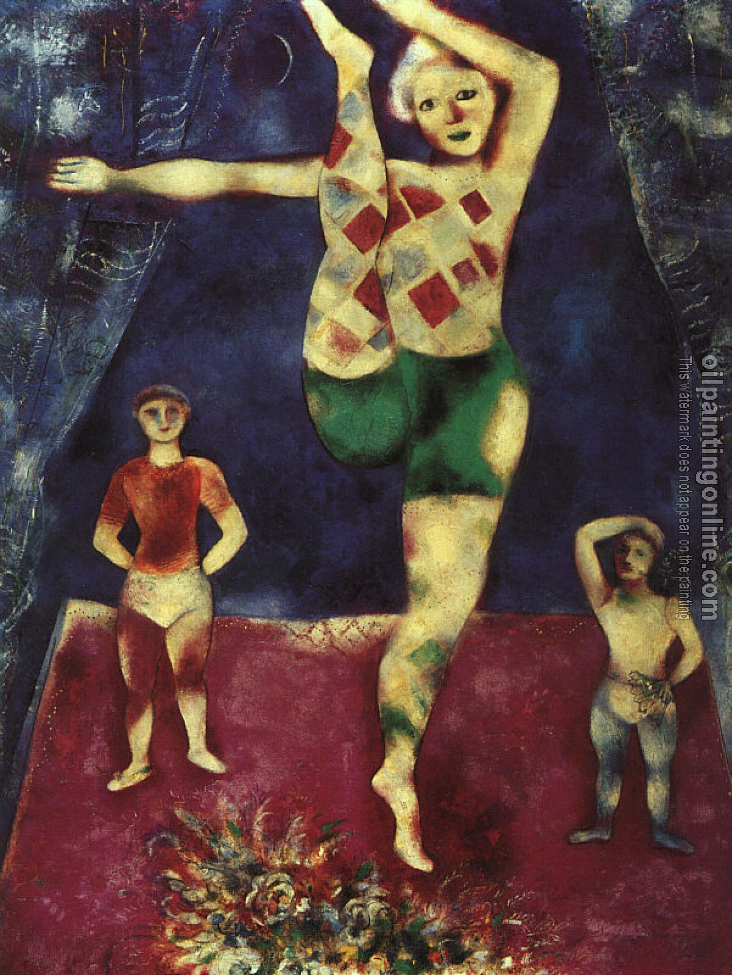 Chagall, Marc - The Three Acrobats